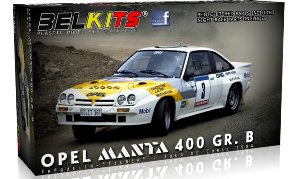 voiture Belkits Opel Manta 400 Gr.B Fr&eacute;quelin