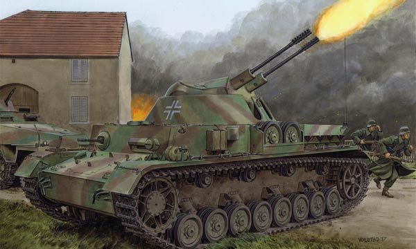 militaire Dragon Flakpanzer IV &quot;Kugelblitz&quot;