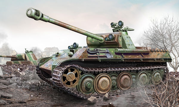 militaire Dragon Panther Ausf G  + Pantherturm