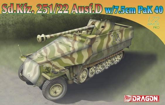 militaire Dragon Sd.Kfz.251/22 Ausf.D    