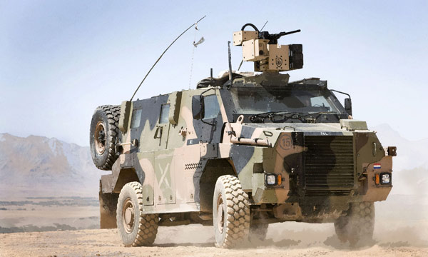 militaire Dragon Bushmaster NATO/ISAF