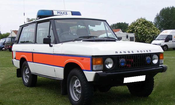 voiture Italeri Range Rover Police