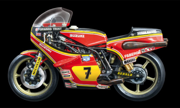 moto Italeri Suzuki RG 500 XR27 Team Heron