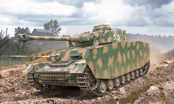 militaire Italeri Panzer IV Ausf.H