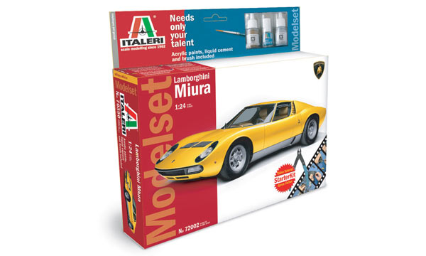 voiture Italeri Set Lamborghini Miura