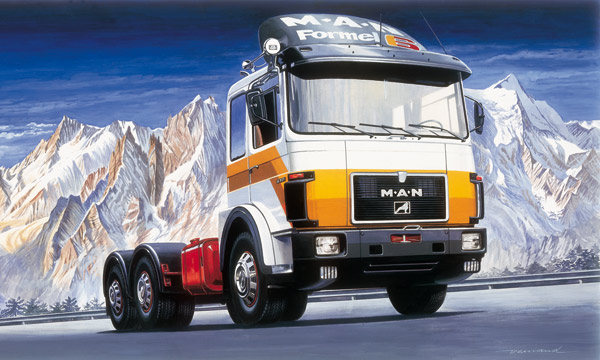 camion Italeri MAN 26.321 Formel 6