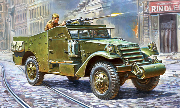 militaire Zvezda M-3 Scout Car
